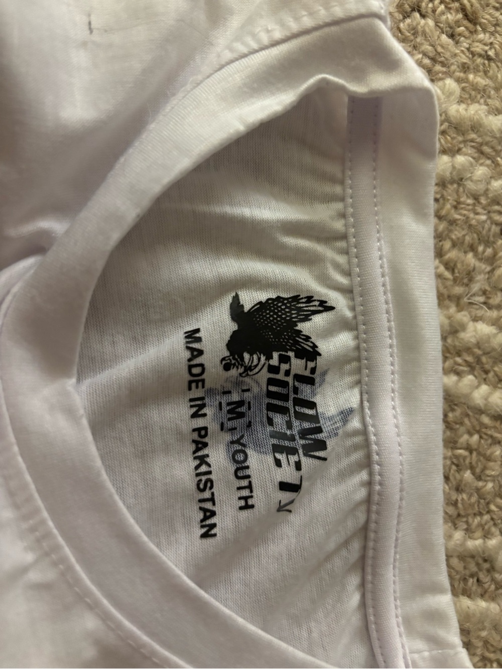 White Soccer Graphic Tee for Kids - Flow Society - Picture 3 of 6